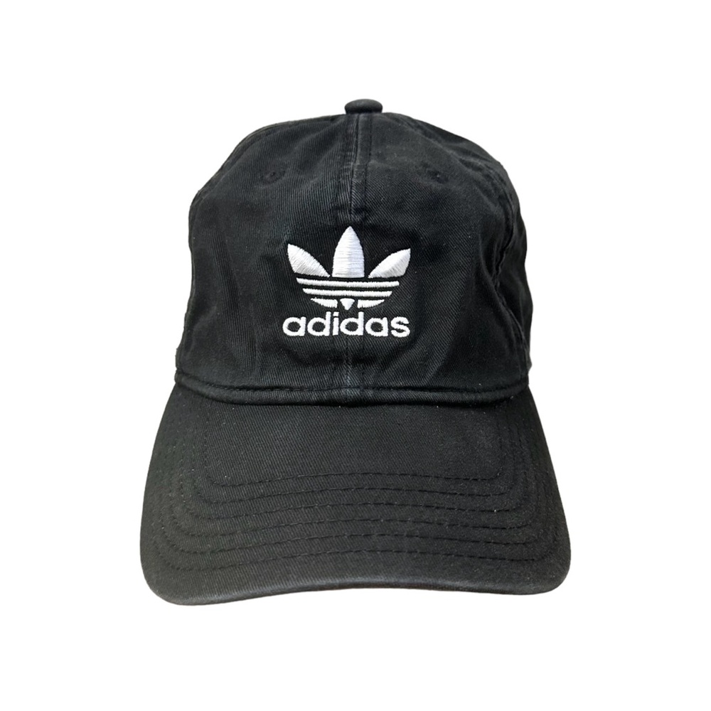 Adidas Women’s One Size Faded Black Adjustable Baseball Ball Cap Hat Cotton